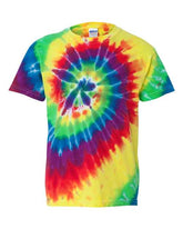 Dyenomite - Youth Multi-Color Spiral Tie-Dyed T-Shirt - Rainbow